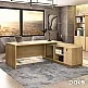 Γραφείο εργασίας επαγγελματικό Amazon pakoworld δεξιά γωνία χρώμα sonoma 180x160x76εκ Γραφείο εργασίας επαγγελματικό Amazon pakoworld δεξιά γωνία χρώμα sonoma 180x160x76εκ