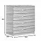 Συρταριέρα Killian pakoworld με 4 συρτάρια sonoma 80x40x80εκ Συρταριέρα Killian pakoworld με 4 συρτάρια sonoma 80x40x80εκ