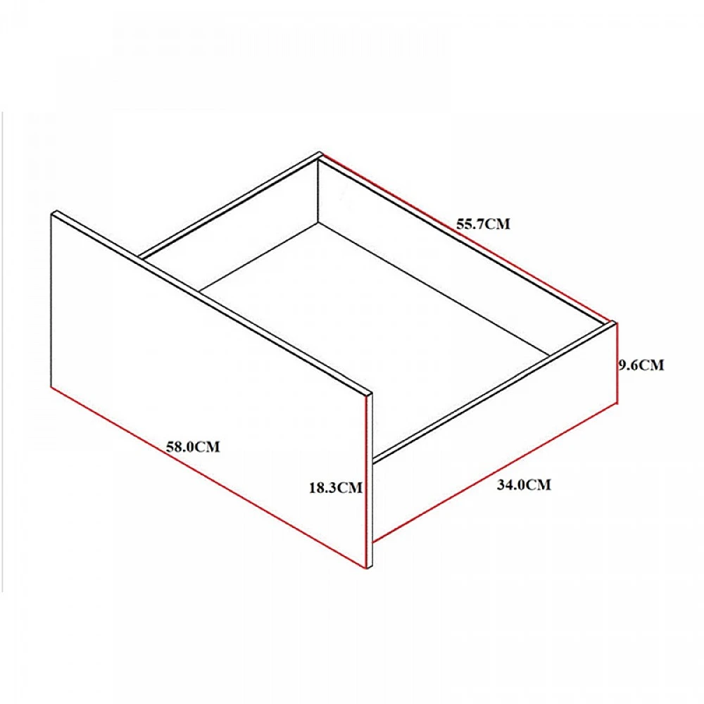 Συρταριέρα Kuanger pakoworld σε λευκή-φυσική απόχρωση 120x40x70εκ Συρταριέρα Kuanger pakoworld σε λευκή-φυσική απόχρωση 120x40x70εκ