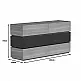 Συρταριέρα Sonlen pakoworld mdf σε ανθρακί-sonoma απόχρωση 120x40x72εκ Συρταριέρα Sonlen pakoworld mdf σε ανθρακί-sonoma απόχρωση 120x40x72εκ