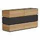 Συρταριέρα Sonlen pakoworld mdf σε ανθρακί-sonoma απόχρωση 120x40x72εκ Συρταριέρα Sonlen pakoworld mdf σε ανθρακί-sonoma απόχρωση 120x40x72εκ
