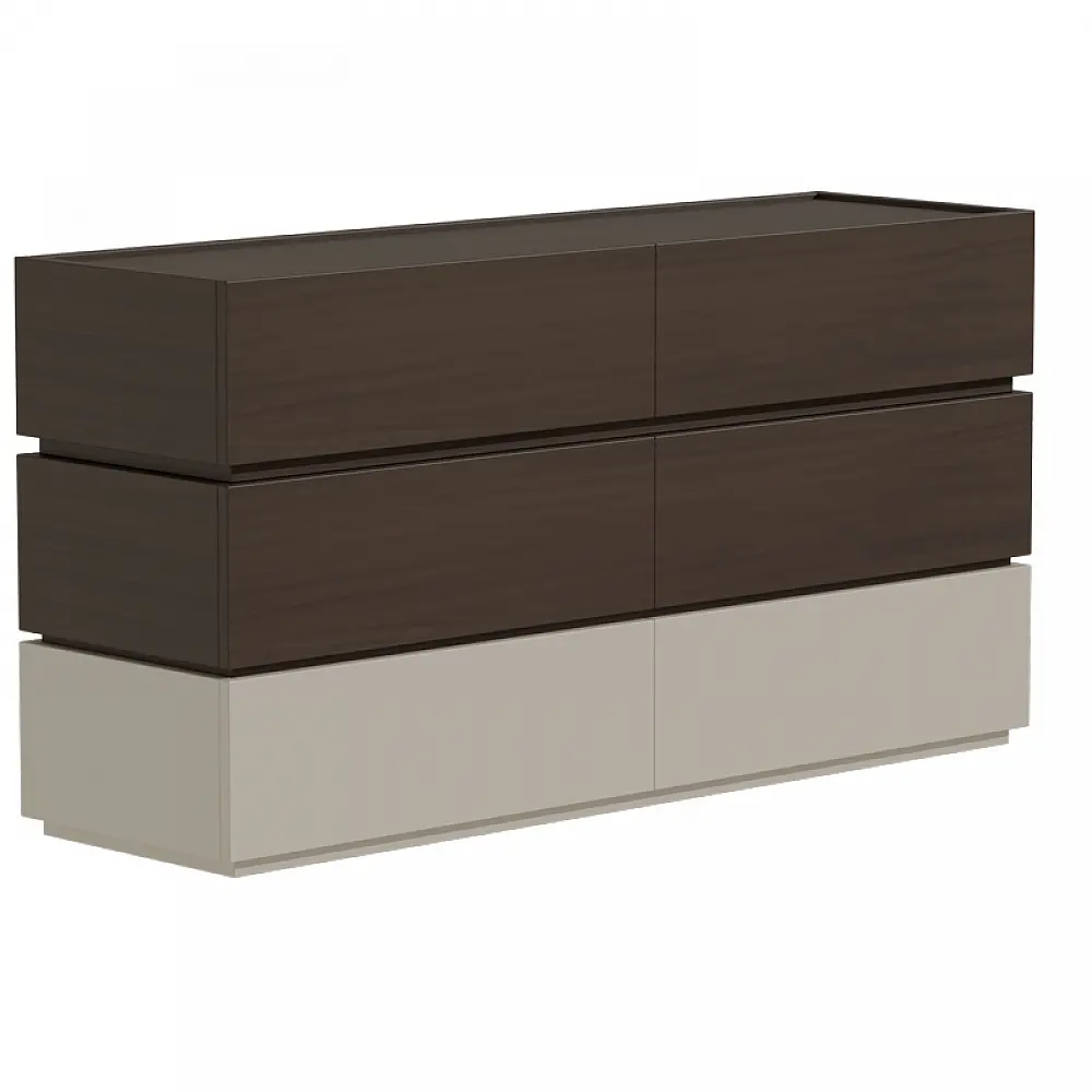 Συρταριέρα Sonlen pakoworld mdf σε καρυδί-μπεζ απόχρωση 120x40x72εκ Συρταριέρα Sonlen pakoworld mdf σε καρυδί-μπεζ απόχρωση 120x40x72εκ