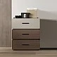 Κομοδίνο Sonlen pakoworld mdf σε καρυδί-μπεζ απόχρωση 60x40x66εκ Κομοδίνο Sonlen pakoworld mdf σε καρυδί-μπεζ απόχρωση 60x40x66εκ