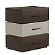 Κομοδίνο Sonlen pakoworld mdf σε καρυδί-μπεζ απόχρωση 60x40x66εκ Κομοδίνο Sonlen pakoworld mdf σε καρυδί-μπεζ απόχρωση 60x40x66εκ