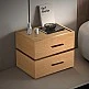 Κομοδίνο Sonlen pakoworld mdf σε oak απόχρωση 60x40x44.5εκ Κομοδίνο Sonlen pakoworld mdf σε oak απόχρωση 60x40x44.5εκ
