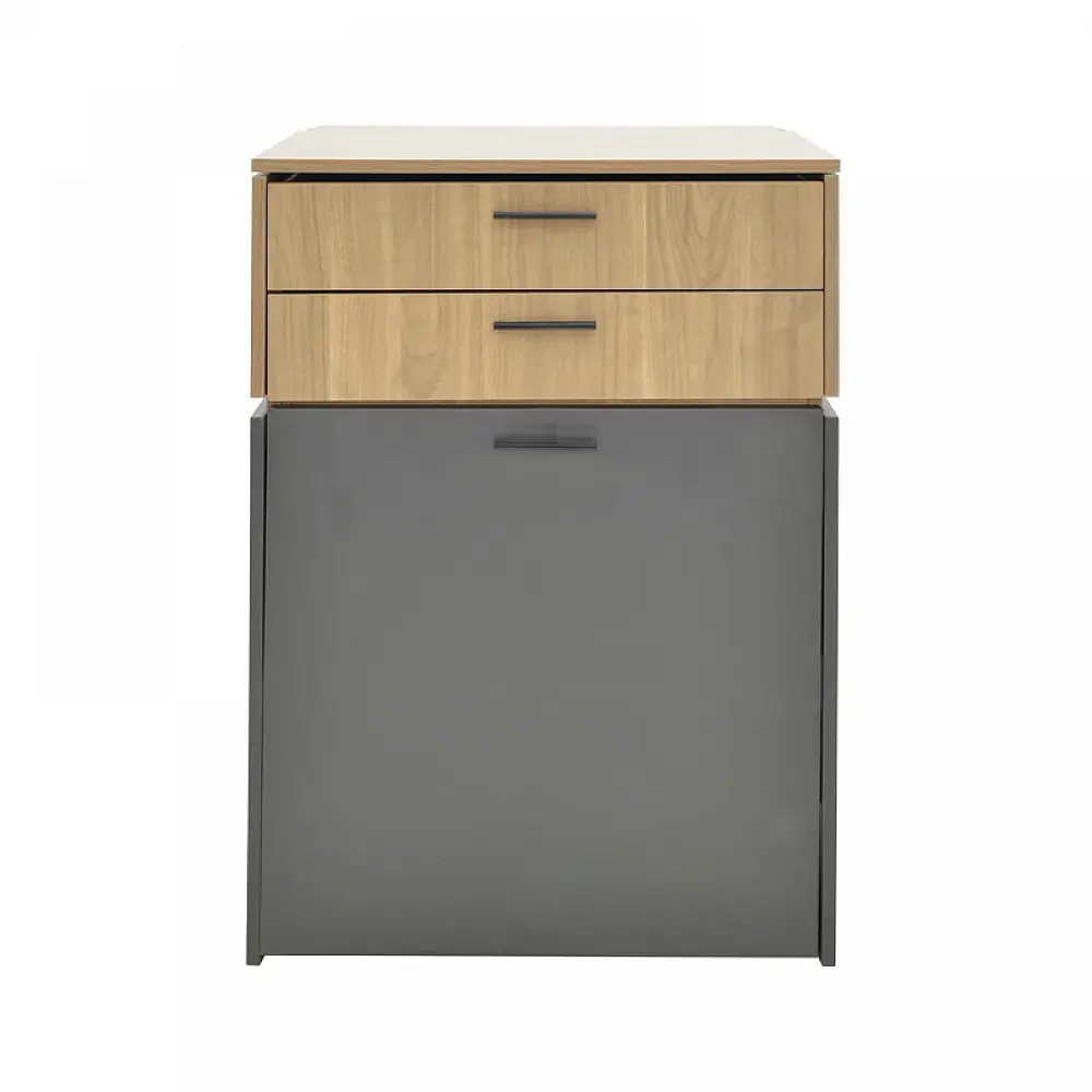 Τουαλέτα κρεβατοκάμαρας Sonlen pakoworld ανθρακί-sonoma 60x45x130εκ
