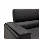 Καναπές Shea pakoworld 2θέσιος pu μαύρο-inox 158x80x87εκ Καναπές Shea pakoworld 2θέσιος pu μαύρο-inox 158x80x87εκ