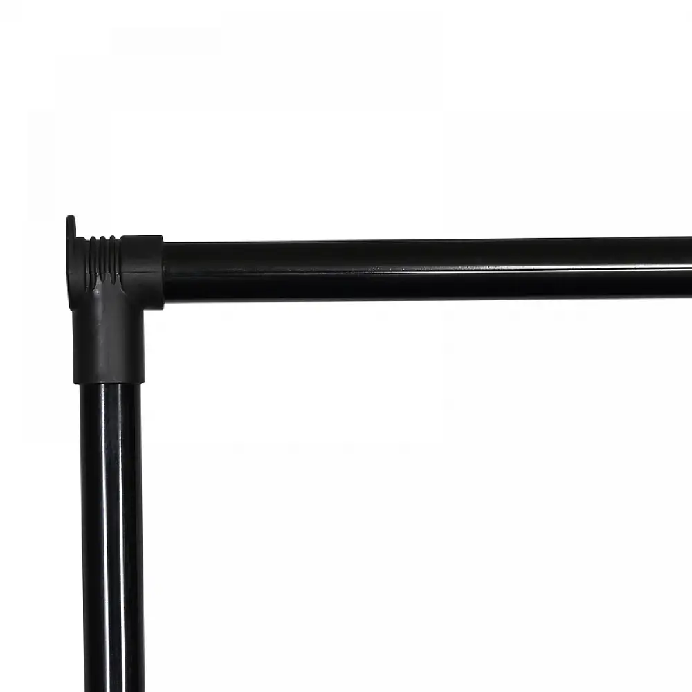 Κρεμάστρα δαπέδου Wizak pakoworld μαύρο μέταλλο 74.5x41,5x157εκ