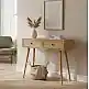 Κονσόλα Oslo pakoworld sonoma 100x29x81εκ
