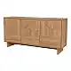 Μπουφές Jenfia pakoworld mdf σε φυσική απόχρωση 150x39x75,5εκ