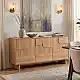 Μπουφές Jenfia pakoworld mdf σε φυσική απόχρωση 150x39x75,5εκ