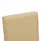 Καρέκλα Zeben pakoworld εκρού PU με πόδι μαύρο rubberwood 43,5x55,5x93,5εκ | 2 τμχ