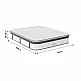 Στρώμα Utopia pakoworld pocket spring με ανώστρωμα 30-32cm 160x200εκ Στρώμα Utopia pakoworld pocket spring με ανώστρωμα 30-32cm 160x200εκ