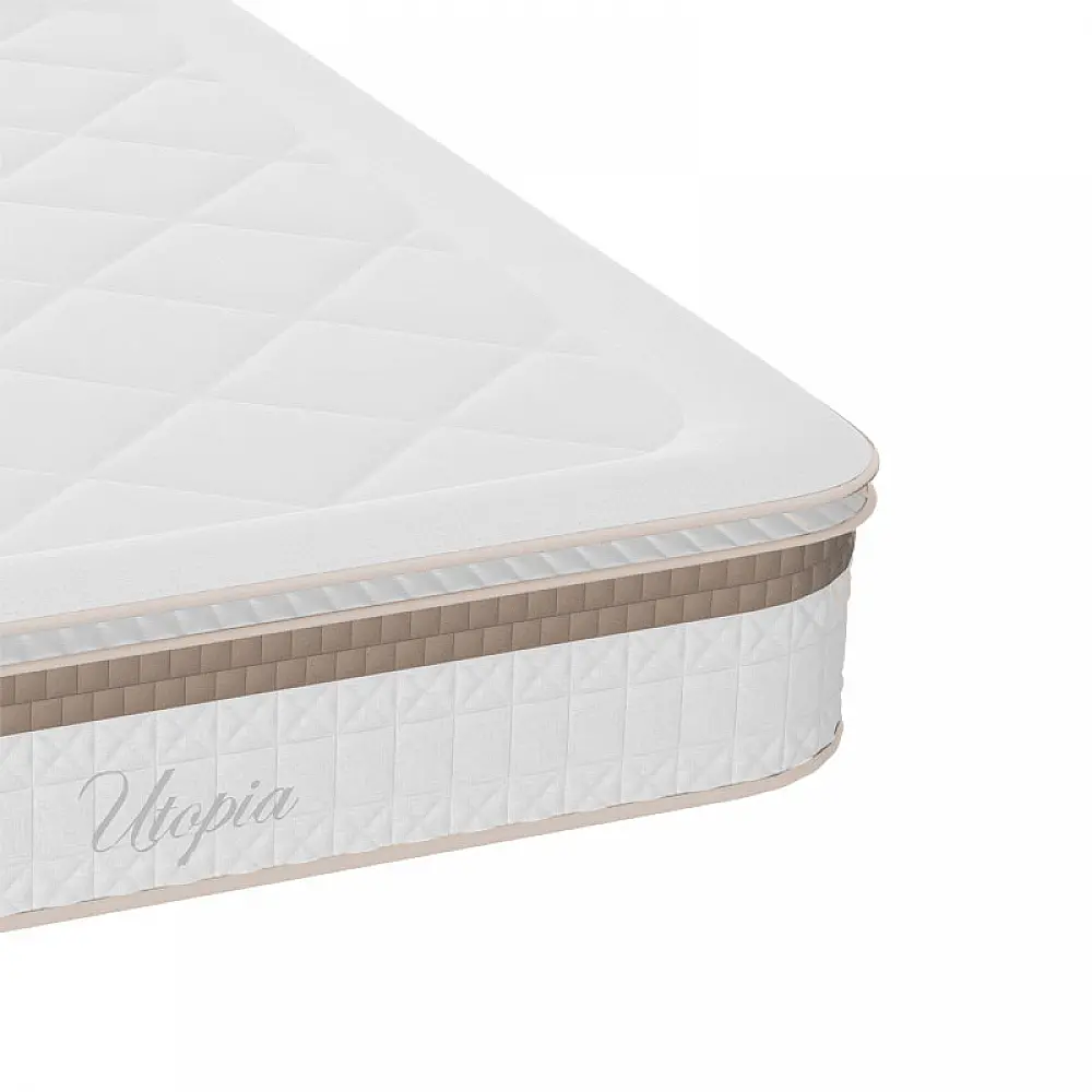 Στρώμα Utopia pakoworld pocket spring με ανώστρωμα aloe vera 30-32cm 140x200εκ Στρώμα Utopia pakoworld pocket spring με ανώστρωμα aloe vera 30-32cm 140x200εκ