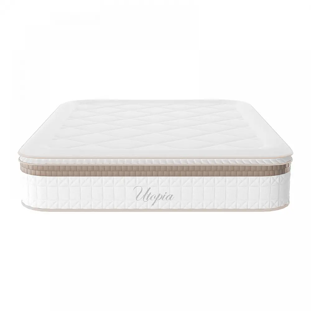 Στρώμα Utopia pakoworld pocket spring με ανώστρωμα aloe vera 30-32cm 140x200εκ Στρώμα Utopia pakoworld pocket spring με ανώστρωμα aloe vera 30-32cm 140x200εκ