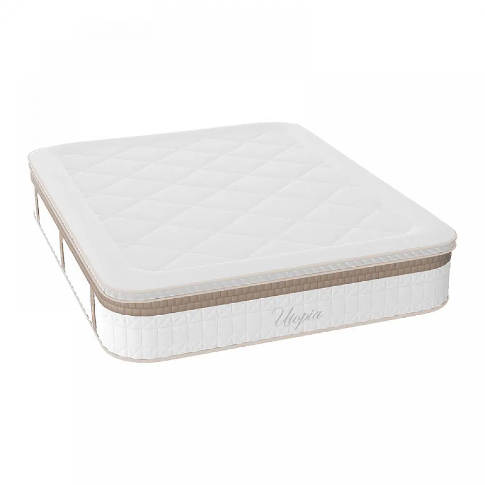 Στρώμα Utopia pakoworld pocket spring με ανώστρωμα aloe vera 30-32cm 140x200εκ Στρώμα Utopia pakoworld pocket spring με ανώστρωμα aloe vera 30-32cm 140x200εκ