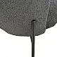Καρέκλα Houlian pakoworld ανθρακί ύφασμα-πόδι μαύρο μέταλλο 44x66x89εκ | 2 τμχ
