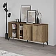 Μπουφές Gora pakoworld σε απόχρωση ανοιχτό καρυδί 180x35.6x82εκ Μπουφές Gora pakoworld σε απόχρωση ανοιχτό καρυδί 180x35.6x82εκ
