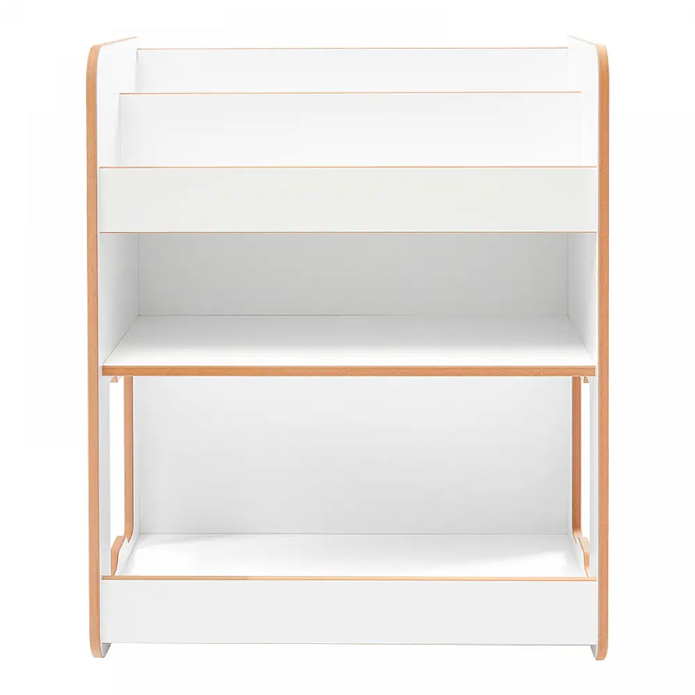 Ραφιέρα Seagull pakoworld λευκό mdf 57x34x70εκ