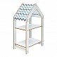 Ραφιέρα Montessori Zoilen pakoworld λευκό-μπλε mdf 50x30x80εκ Ραφιέρα Montessori Zoilen pakoworld λευκό-μπλε mdf 50x30x80εκ