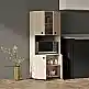 Στήλη Guzel pakoworld σε sonoma απόχρωση 60x31.4x140εκ
