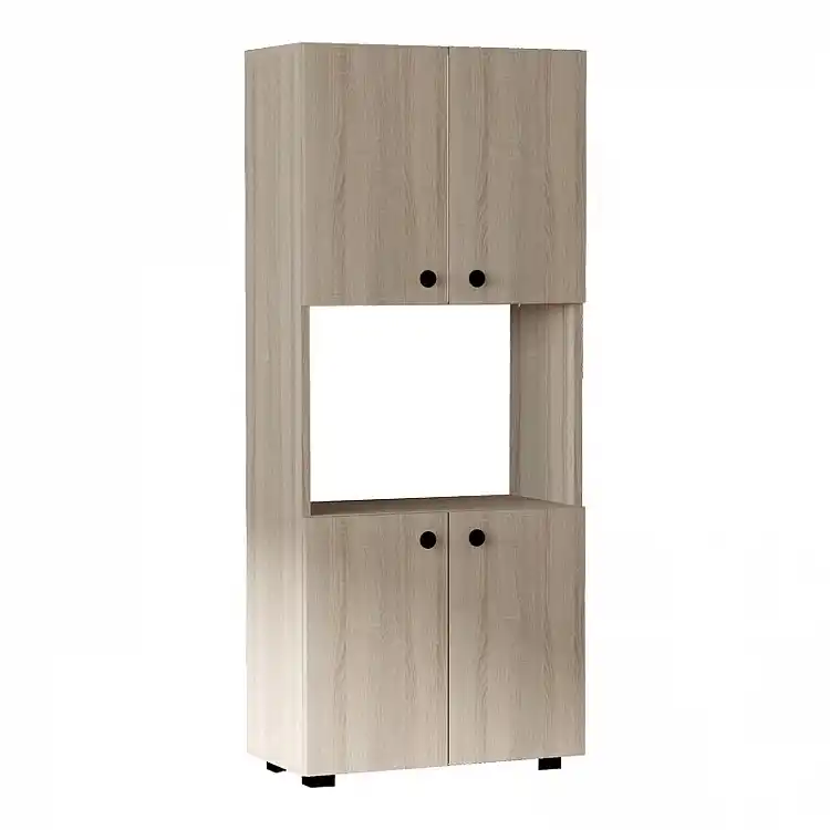 Στήλη Guzel pakoworld σε sonoma απόχρωση 60x31.4x140εκ