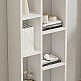 Βιβλιοθήκη Minicu pakoworld σε λευκή απόχρωση 44,4x19,6x150εκ Βιβλιοθήκη Minicu pakoworld σε λευκή απόχρωση 44,4x19,6x150εκ