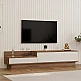 Έπιπλο τηλεόρασης Eclipse pakoworld σε κρεμ-oak απόχρωση 160x35x35εκ Έπιπλο τηλεόρασης Eclipse pakoworld σε κρεμ-oak απόχρωση 160x35x35εκ