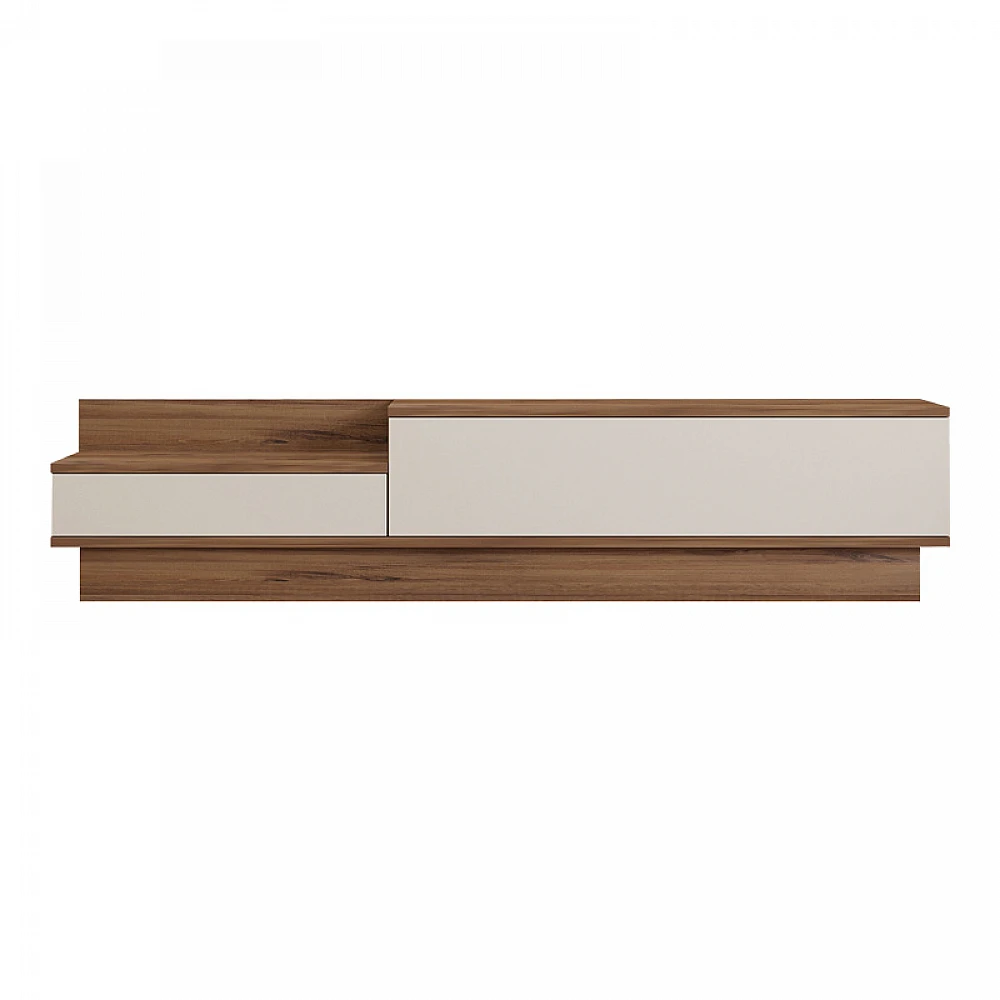 Έπιπλο τηλεόρασης Eclipse pakoworld σε κρεμ-oak απόχρωση 160x35x35εκ Έπιπλο τηλεόρασης Eclipse pakoworld σε κρεμ-oak απόχρωση 160x35x35εκ