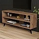 Έπιπλο τηλεόρασης Prestige pakoworld σε sonoma απόχρωση 120x29,6x50εκ Έπιπλο τηλεόρασης Prestige pakoworld σε sonoma απόχρωση 120x29,6x50εκ