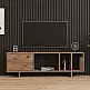 Έπιπλο τηλεόρασης Mueble pakoworld σε sonoma απόχρωση 140x29x45εκ Έπιπλο τηλεόρασης Mueble pakoworld σε sonoma απόχρωση 140x29x45εκ