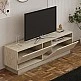 Έπιπλο τηλεόρασης Cogo pakoworld σε όψη τραβερτίνας 160x40x45εκ Έπιπλο τηλεόρασης Cogo pakoworld σε όψη τραβερτίνας 160x40x45εκ