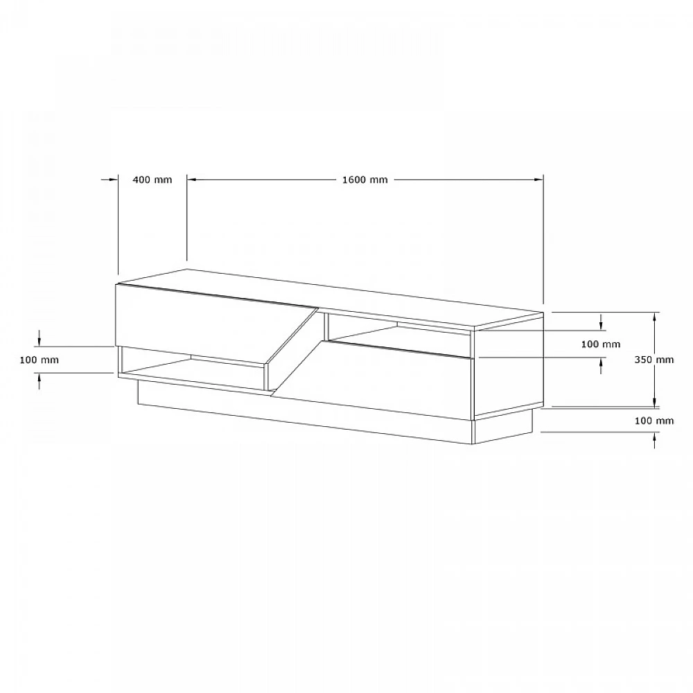 Έπιπλο τηλεόρασης Cogo pakoworld σε όψη τραβερτίνας 160x40x45εκ Έπιπλο τηλεόρασης Cogo pakoworld σε όψη τραβερτίνας 160x40x45εκ