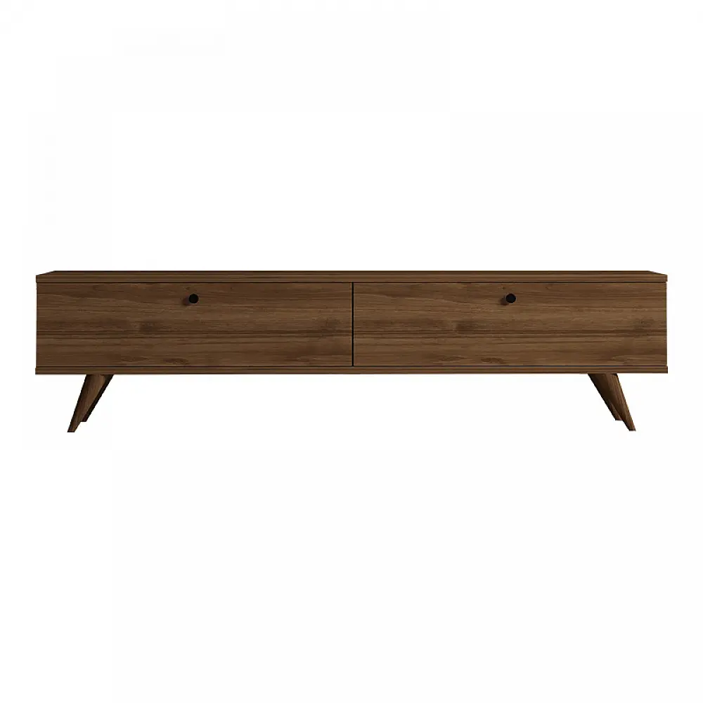 Έπιπλο τηλεόρασης Jate pakoworld σε καρυδί απόχρωση 160x25x40εκ Έπιπλο τηλεόρασης Jate pakoworld σε καρυδί απόχρωση 160x25x40εκ