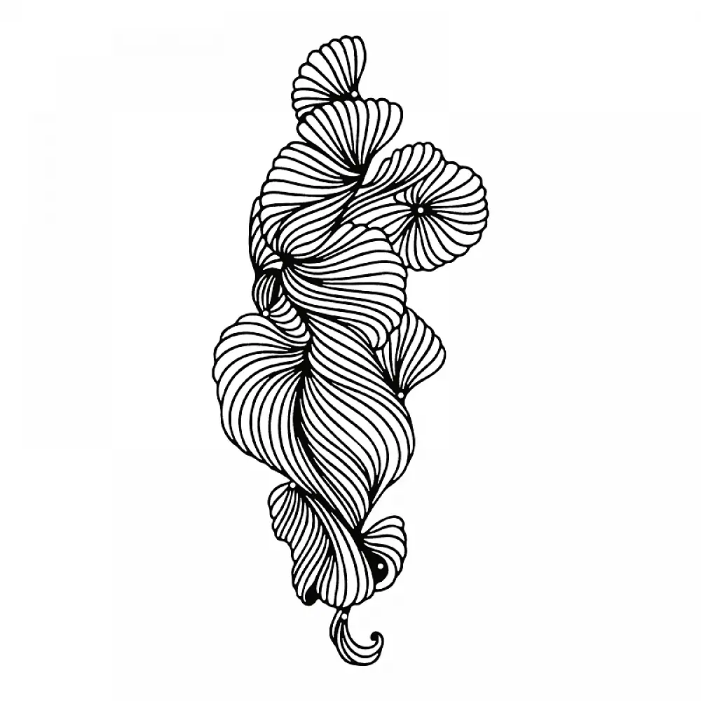 Διακοσμητικό τοίχου Bilem pakooworld μαύρο μεταλλικό 20x0,15x50εκ