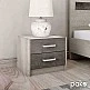 Κομοδίνο OLYMPUS pakoworld με 2 συρτάρια χρώμα castillo-toro 47,5x40,5x40,5εκ Κομοδίνο OLYMPUS pakoworld με 2 συρτάρια χρώμα castillo-toro 47,5x40,5x40,5εκ