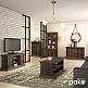 Έπιπλο τηλεόρασης Mozart pakoworld χρώμα καρυδί 121x40x65εκ Έπιπλο τηλεόρασης Mozart pakoworld χρώμα καρυδί 121x40x65εκ