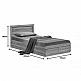 Κρεβάτι Olympus pakoworld με συρτάρι σε φυσική απόχρωση 100x200εκ Κρεβάτι Olympus pakoworld με συρτάρι σε φυσική απόχρωση 100x200εκ