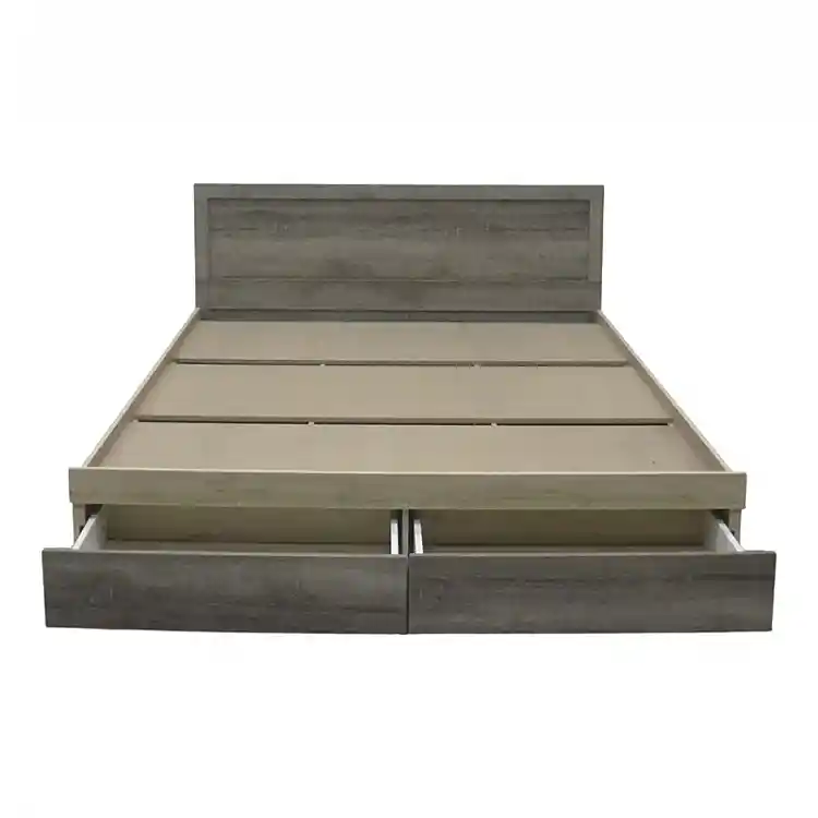 Κρεβάτι διπλό Olympus pakoworld με συρτάρι castillo toro 160x200εκ