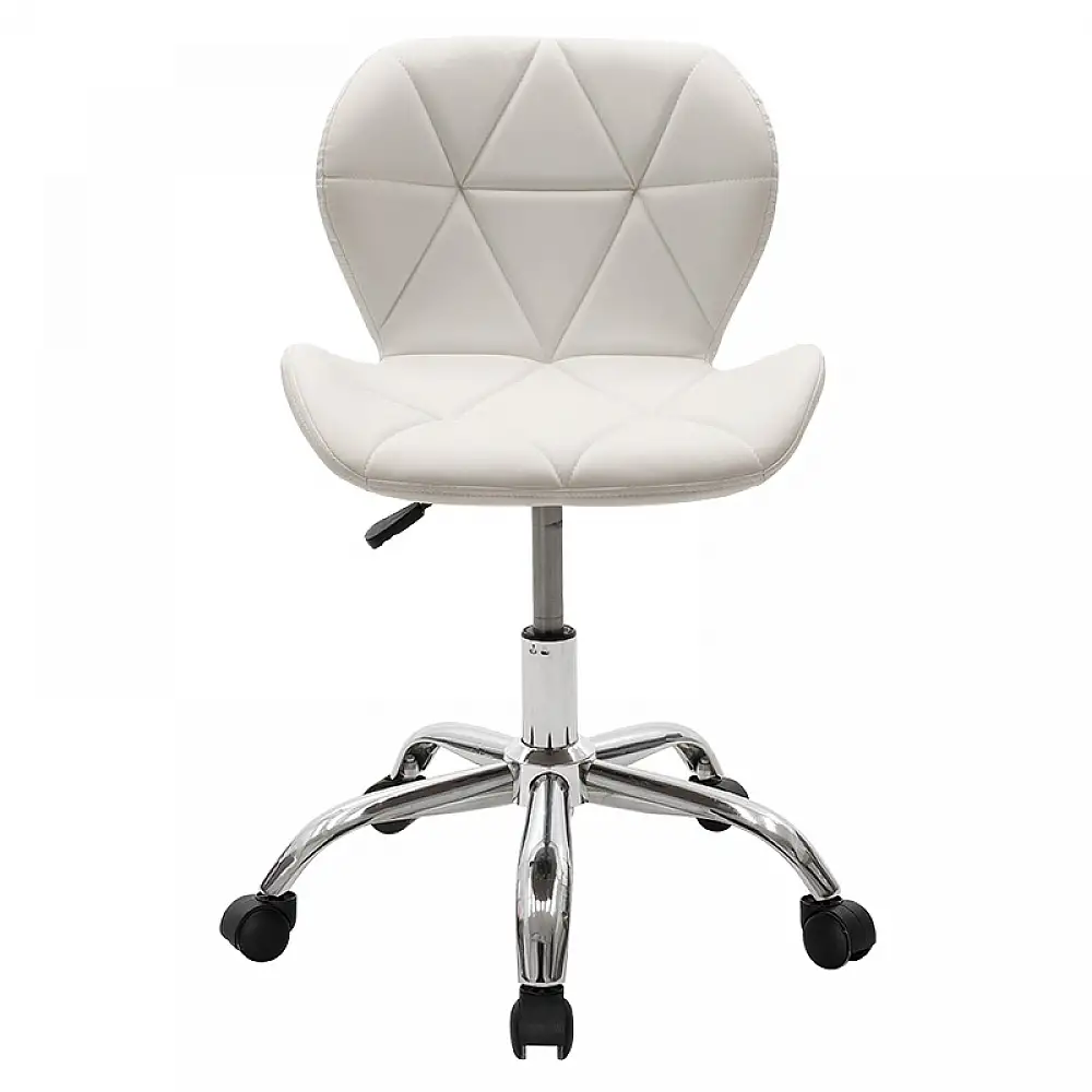 Καρέκλα γραφείου εργασίας Frea II pakoworld PU λευκό