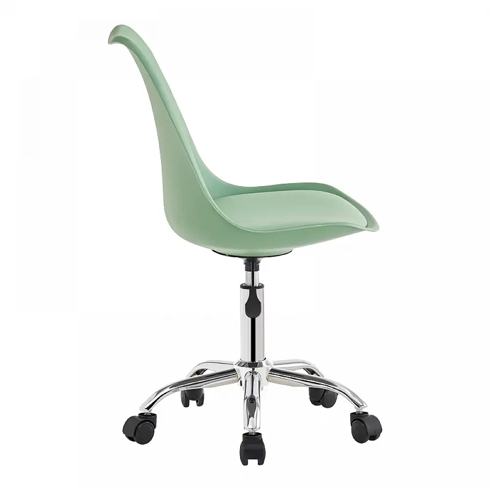 Καρέκλα γραφείου Gaston II pakoworld μέντα pp-pu 48x57x77-90εκ