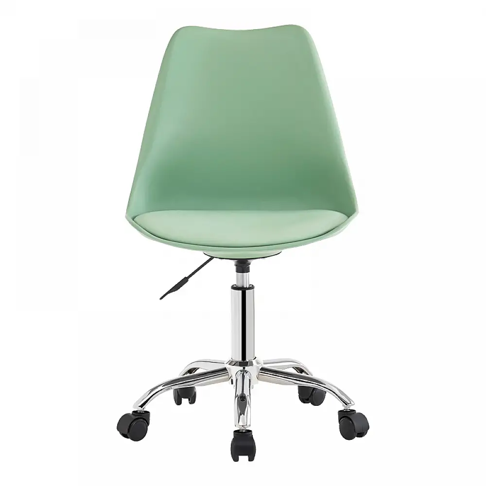 Καρέκλα γραφείου Gaston II pakoworld μέντα pp-pu 48x57x77-90εκ