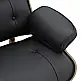 Πολυθρόνα relax Mirto pakoworld μασίφ ξύλο καρυδί -PU μαύρο 80x80x96.5εκ Πολυθρόνα relax Mirto pakoworld μασίφ ξύλο καρυδί -PU μαύρο 80x80x96.5εκ
