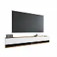 Έπιπλο τηλεόρασης επιτοίχιο Handra pakoworld λευκό-oak 180x31,5x29,5εκ Έπιπλο τηλεόρασης επιτοίχιο Handra pakoworld λευκό-oak 180x31,5x29,5εκ