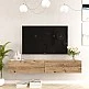 Έπιπλο τηλεόρασης επιτοίχιο Dello pakoworld sonoma 180x31.6x29.6εκ Έπιπλο τηλεόρασης επιτοίχιο Dello pakoworld sonoma 180x31.6x29.6εκ
