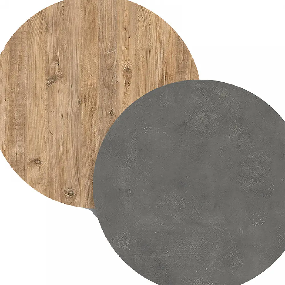 Μπουφές Jethro pakoworld sonoma-cement 138x40x73εκ Μπουφές Jethro pakoworld sonoma-cement 138x40x73εκ