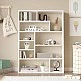 Βιβλιοθήκη Decora pakoworld σε λευκη απόχρωση 90x22x123.6εκ Βιβλιοθήκη Decora pakoworld σε λευκη απόχρωση 90x22x123.6εκ