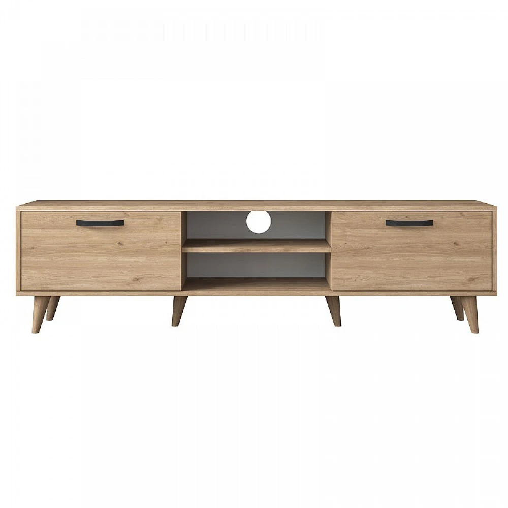 Έπιπλο τηλεόρασης Sabian pakoworld sonoma 180x35x48,5εκ Έπιπλο τηλεόρασης Sabian pakoworld sonoma 180x35x48,5εκ