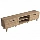 Έπιπλο τηλεόρασης Sabian pakoworld sonoma 180x35x48,5εκ Έπιπλο τηλεόρασης Sabian pakoworld sonoma 180x35x48,5εκ