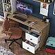 Γραφείο με βιβλιοθήκη Goldie pakoworld λευκό-φυσικό 160x50x161.8εκ Γραφείο με βιβλιοθήκη Goldie pakoworld λευκό-φυσικό 160x50x161.8εκ